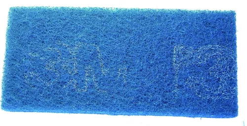 3M Doodlebug skurblock 8242 blå 12x25 cm – medelrengörande skurblock för känsliga ytor, idealiskt för manuell golv- och väggtvätt