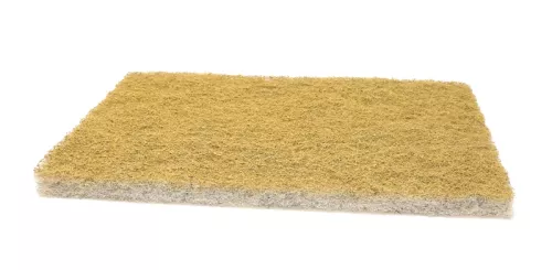 ASG Edge Mini/Midi skurblock gult – mångsidigt och skonsamt rengöringsblock för lättare skrubbning av känsliga ytor, idealiskt för daglig städning i kök, badrum och hygienutrymmen
