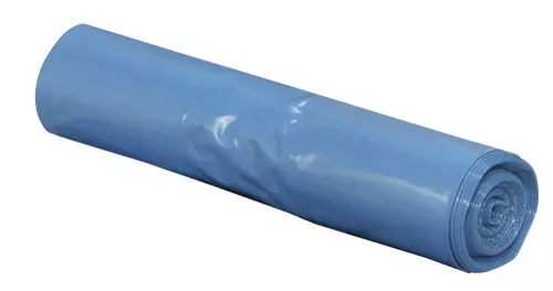 Sopsäck 350L blå/svart LD Coex 1050x1450 mm – extra stark avfallssäck för grovsopor och industriell användning