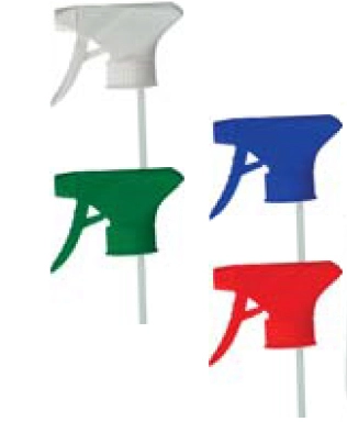 Blått spraymunstycke Tana Trigger – passande till 750 ml tomflaskor i Tana Professional-systemet