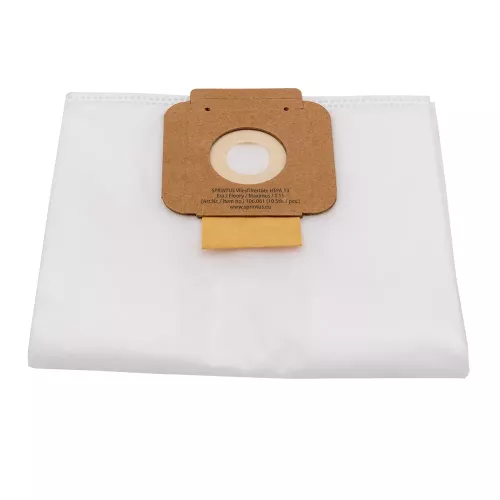 Sprintus ERA iGO fleece filterpåse HEPA 13 10-pack – dammsugarpåsar för effektiv dammupptagning med slitstarkt fleece, hög filtreringsgrad och allergivänlig HEPA 13-filtrering, anpassade för professionell städning