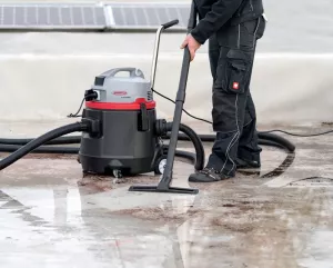 Industrivåtsugare Sprintus N51/1 KPS – med inbyggd tömningspump för effektiv vätskesugning