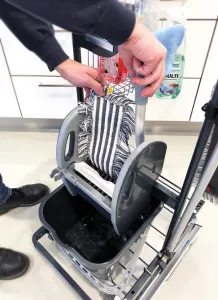 Städvagn Activa Speedo Exclusive 1 – kompakt och ergonomisk städvagn med dubbla hinkar och hållare, modell 29032A