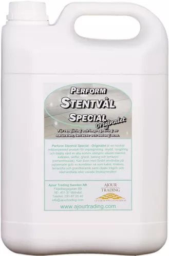 Stentvål Perform Special 5 L – skonsamt rengörings- och vårdmedel för daglig rengöring och impregnering av sten-, klinker- och kakelytor
