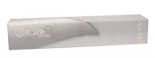 Cater Line storköksfolie 150 m x 44 cm – extra bred aluminiumfolie för professionellt kök