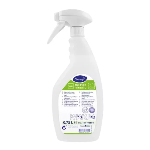Taski Tapi Stain Remover 2 750 ml – effektiv fläckborttagare från Diversey för mattor och textilier, klar att använda
