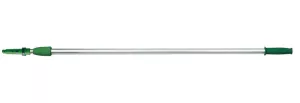 Unger OptiLoc teleskopskaft 2×150 cm – tvådelat skaft i aluminium för säker och ergonomisk höghöjdsrengöring
