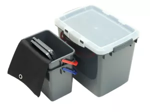 Tillbehörspaket Max Jr Metod – komplett sats med städtillbehör för Max Jr vagnsystem, optimerad för effektiv lokalvård