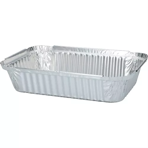 Tingstad aluminiumform 850 ml 212×144×38 mm – robust engångsform för matlagning, uppvärmning och takeaway, lämplig för catering och livsmedelshantering