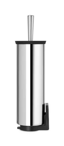 Brabantia toalettborste med hållare och väggfäste – modern design för badrum i hem eller offentlig miljö