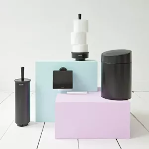 Toalettpappershållare Brabantia Profile Svart