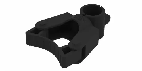 Toolflex hållare 20–30 mm med rörfäste 19 mm – flexibel hållare för säker upphängning av redskap på rör eller skaft