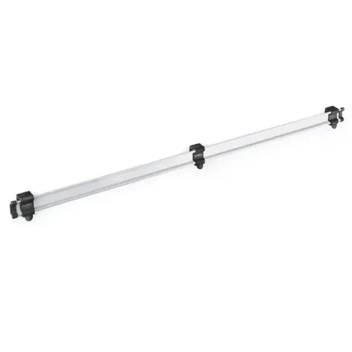 Toolflex One skena 94 cm svart – väggmonterad förvaringsskena för organiserad upphängning av redskap