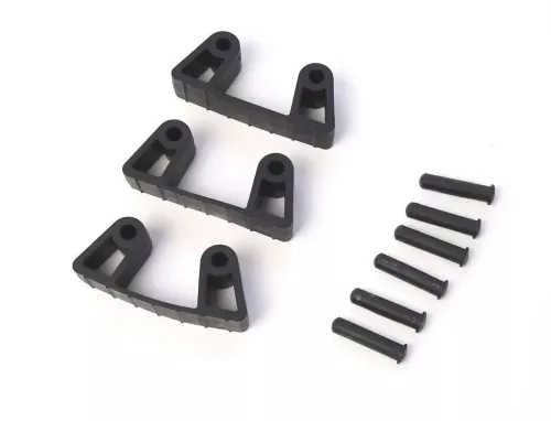 Toolflex gummi 20–30 mm med sprintar 3-pack – reservdelar som ger säkert grepp om redskap i hållare