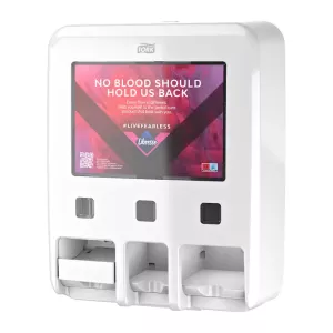​Tork Period Care Mensskydd Dispenser Vit
