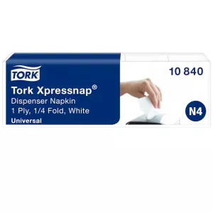 Tork Xpressnap Dispenserservett Vit N4
