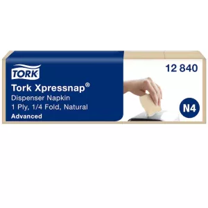 ​Tork Xpressnap® Natur Dispenserservett N4