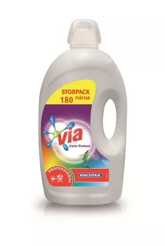 Via Pro Formula Color tvättmedel – effektiv kulörtvätt för professionell användning