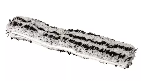 Tvättpäl Activa Zebra 25 cm med randigt mikrofiberöverdrag, avsedd för effektiv fönstertvätt och smutsupptagning