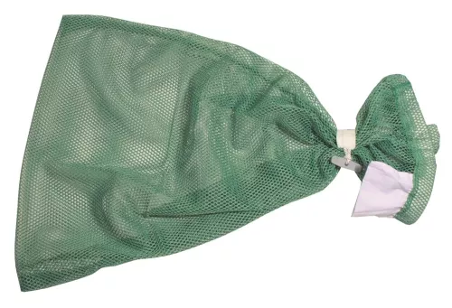Tvättsäck i grönt tyg, 75x50 cm – idealisk för städ, vård eller hygienhantering