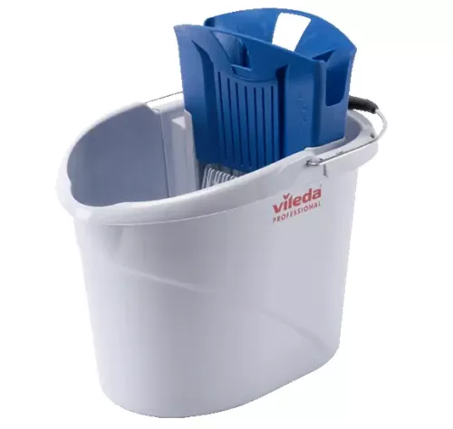 Vileda UltraSpeed hink med urpressare – professionellt moppsystem med effektiv pressfunktion, robust konstruktion och ergonomisk design för städ och rengöring