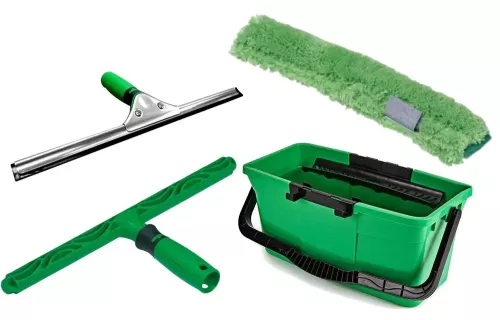 Unger fönsterputsset Bulk 10-pack AK13B – professionellt fönsterputsset med flera verktyg för effektiv rengöring av glasytor