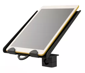 Universalhållare för surfplatta – låsbar och justerbar för säker montering i offentliga miljöer