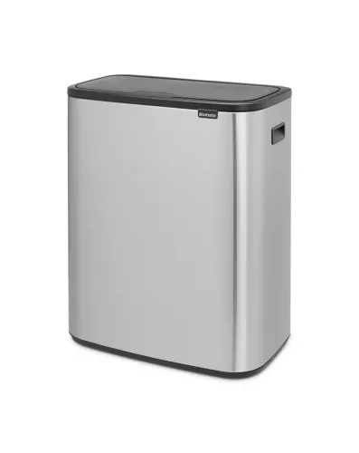 Bo Touch Bin från Brabantia, utan ben – modern golvstående avfallslösning med vipplock