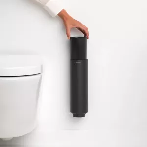 ​Brabantia WC-Borste med väggfäste Mineral Grå