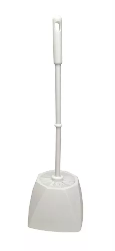 WC-set Eco vit 44 cm – miljövänligt toalettborstset i stilren design för badrum och offentliga miljöer