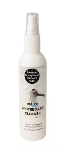 Whiteboard cleaner Activa 250 ml – effektiv rengöringsspray för whiteboardtavlor, tar bort bläckrester och smuts