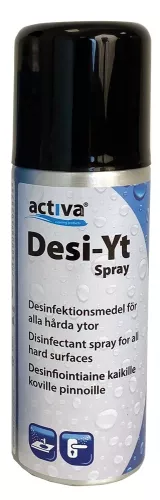 Activa Desi Yt-spray 170 ml – snabbverkande ytdesinfektion med alkohol för mindre ytor inom hygienkritiska miljöer