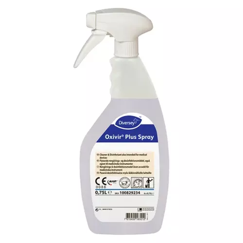 Ytdesinfektion Diversey Oxivir Plus 750 ml – effektivt desinfektionsmedel för rengöring och desinficering av ytor