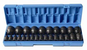 Hylssats 1/2" 6-kant, 26 Delar