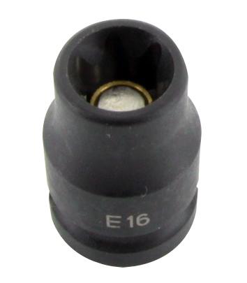 Hylsa 3/8" - E14 Torx - Magnetisk