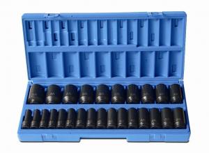 Hylssats 1/2" 12-kant Långa, 26 Delar