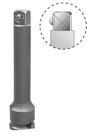 Förlägning 3/8" x 150 med kula