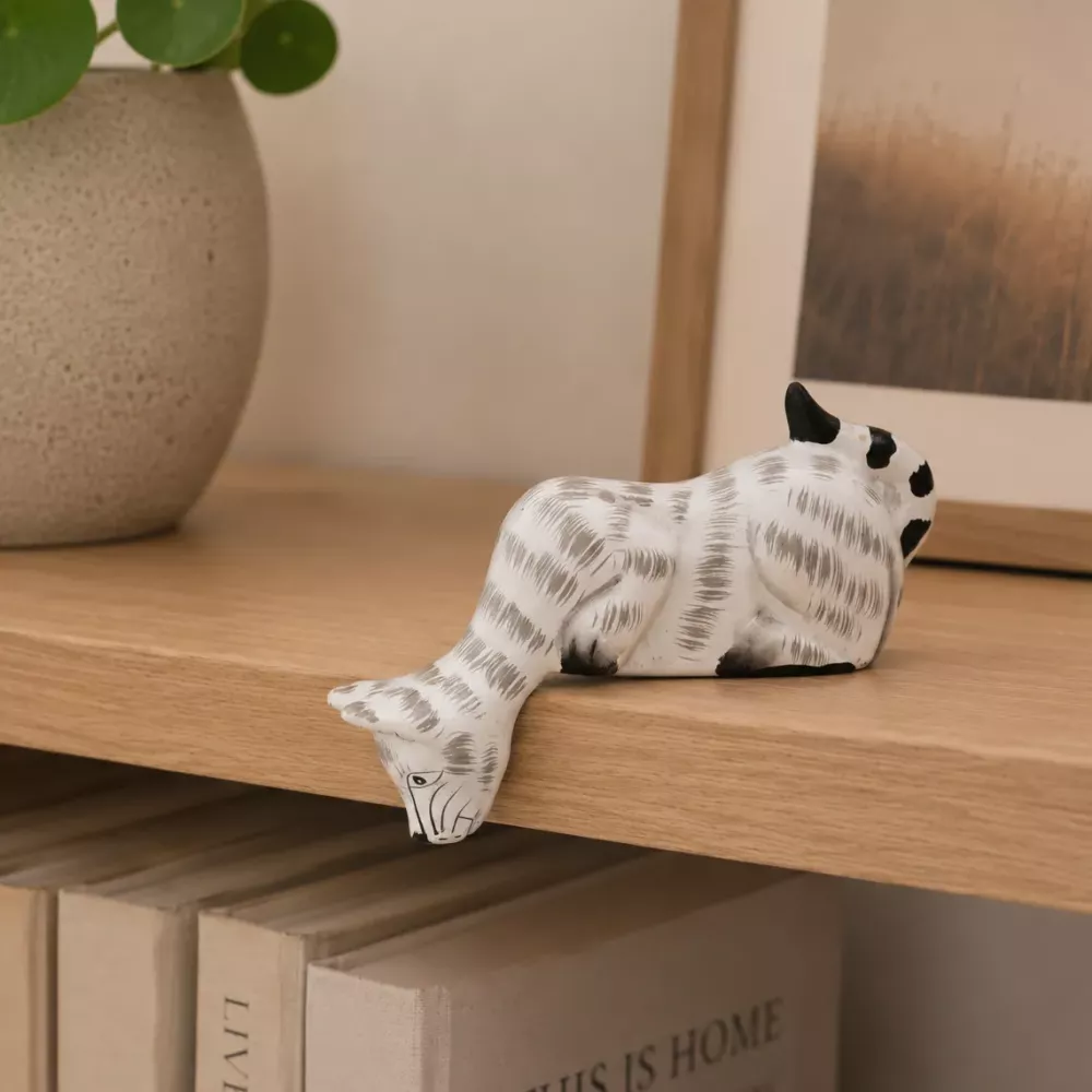 Dekorativ Kattfigur Hylla