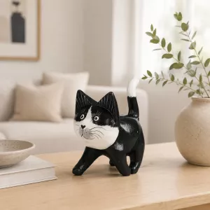Kattefigur i Tre