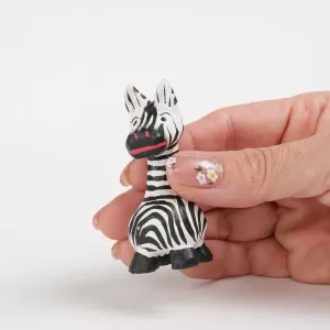 Liten Sebrafigur i Tre