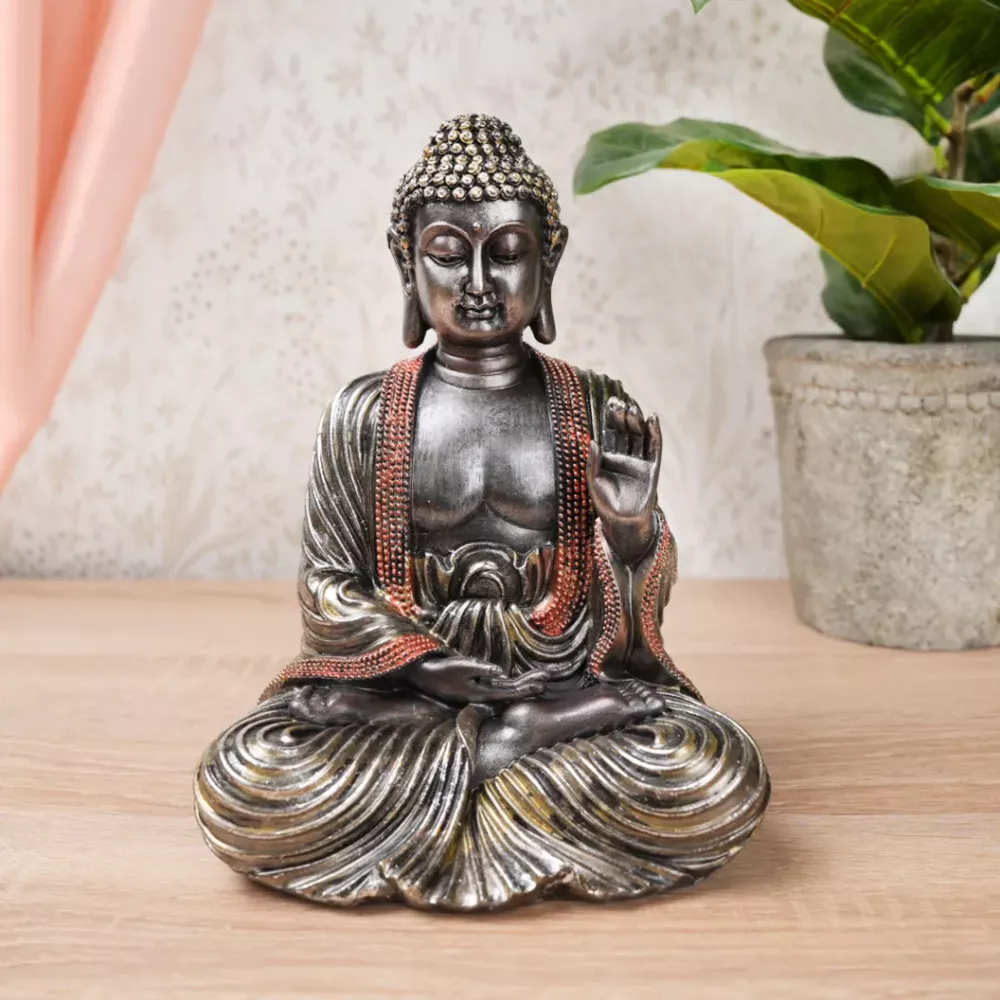 Buddha Staty Abhaya Mudra