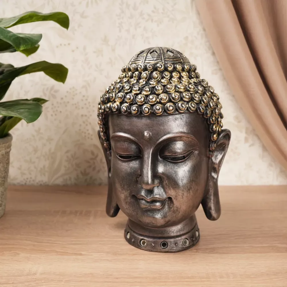 Buddha Staty Huvud