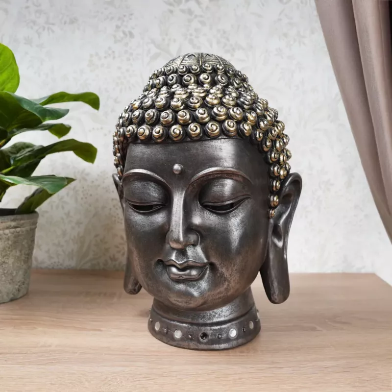 Buddha Staty Huvud