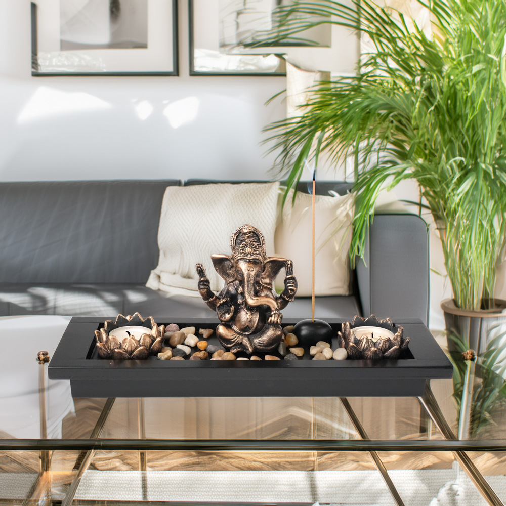 Ganesha Zen Garden Lysestake