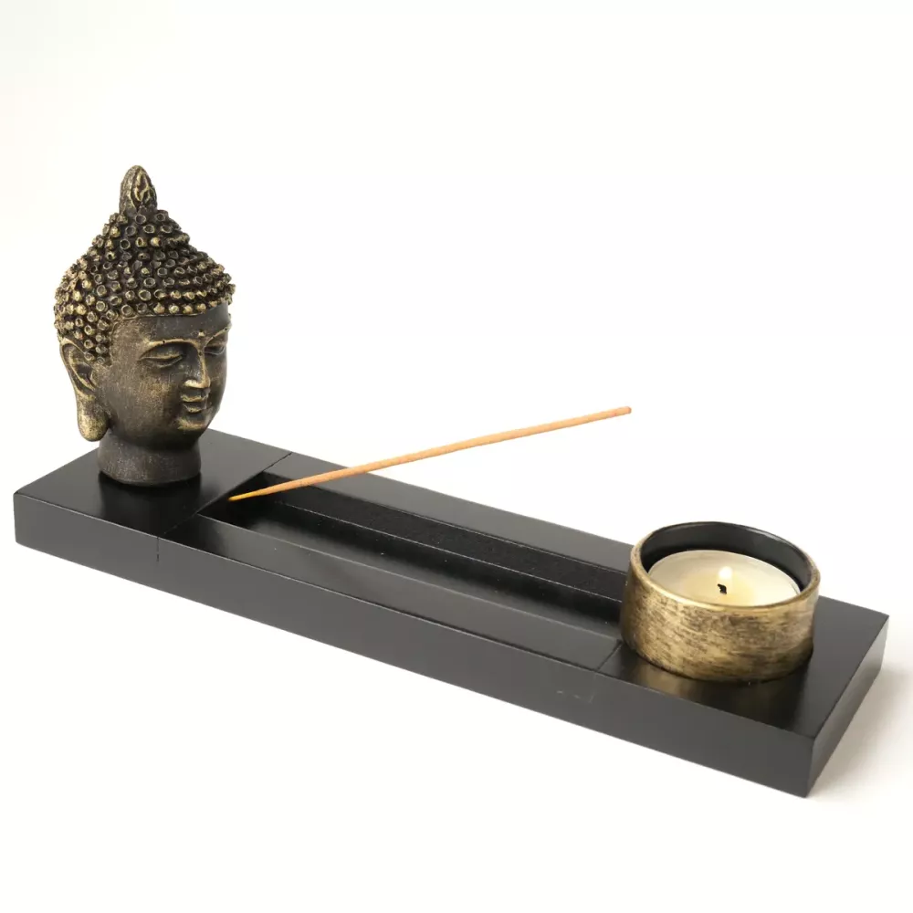 Buddha Huvud Rökelsehållare