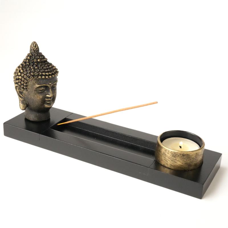 Buddha Huvud Rökelsehållare