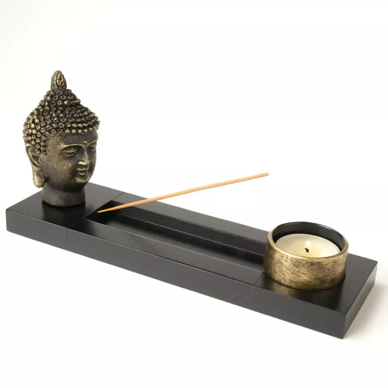 Buddha Huvud Rökelsehållare