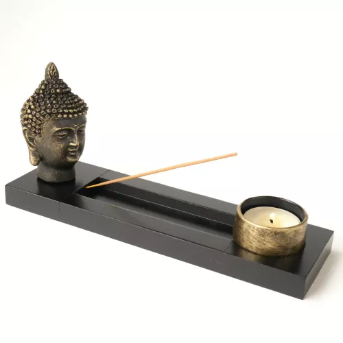 Buddha Huvud Rökelsehållare