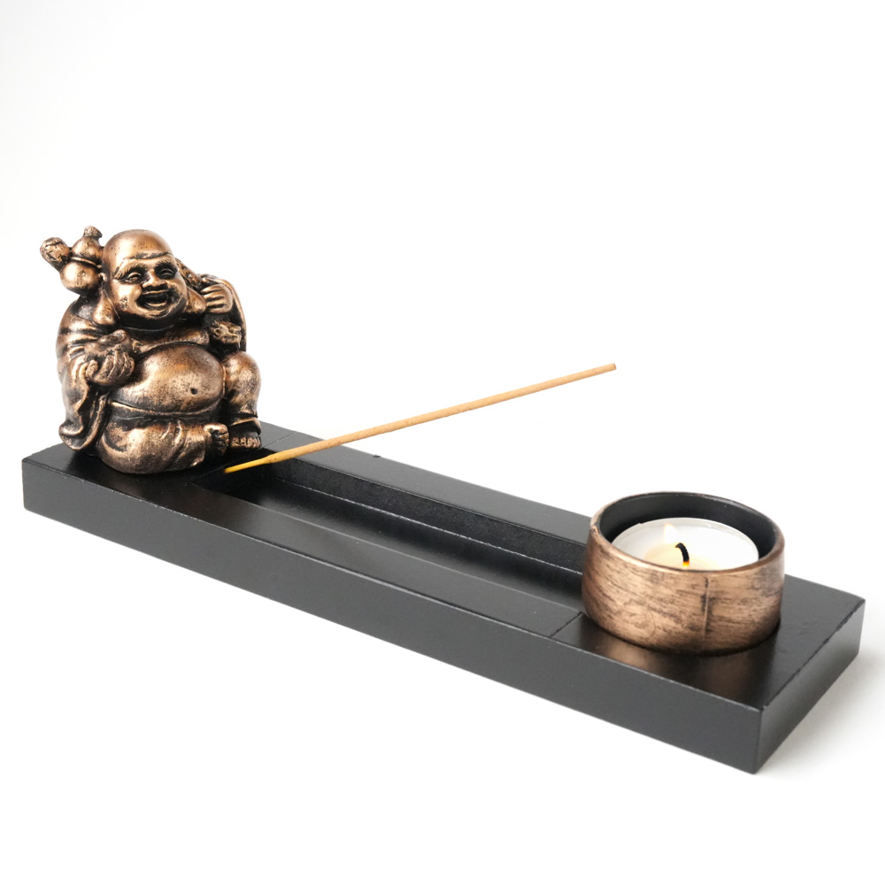 Buddha Røkelseholder Munk