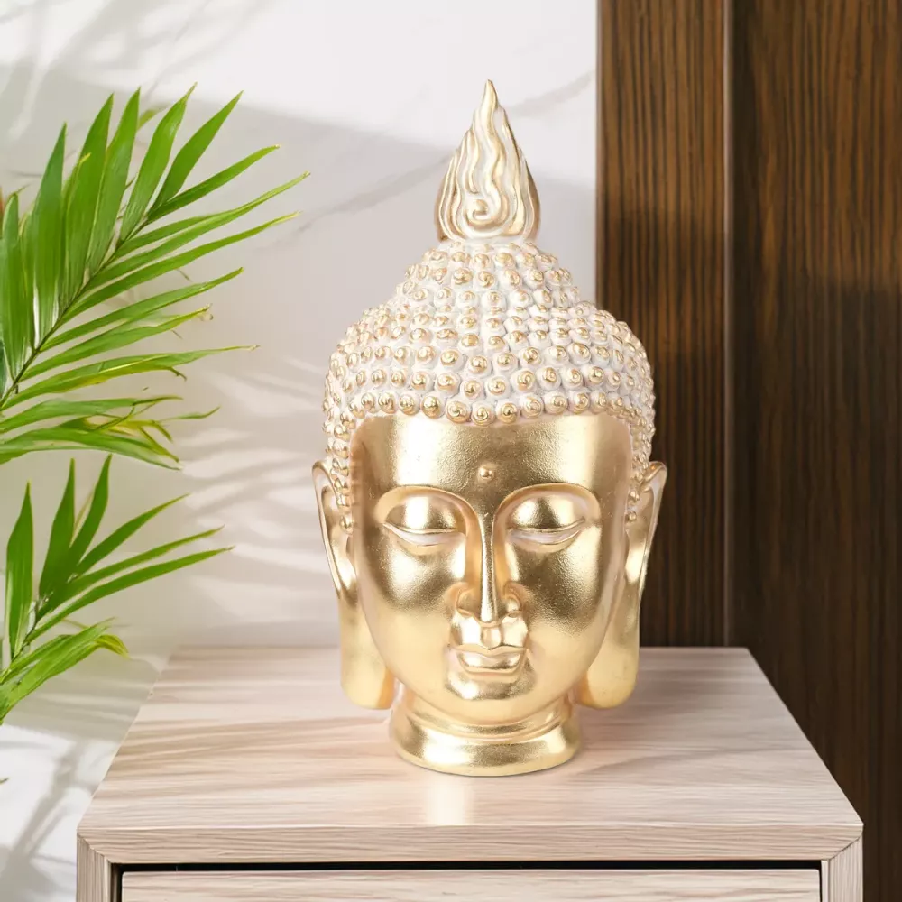 Buddha Staty Huvud